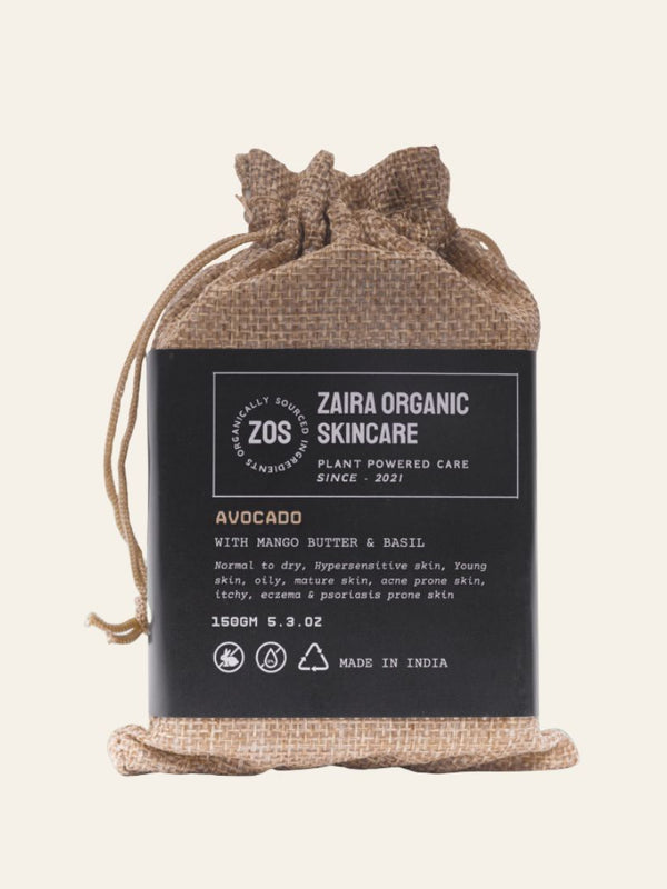 Avocado Basil & Mango Butter Face Cleanser Bar