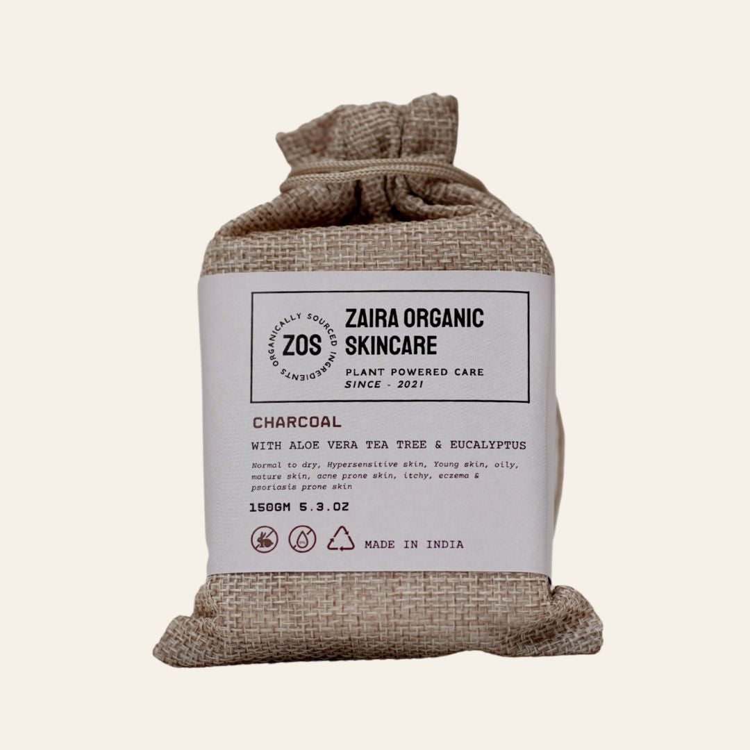 Charcoal, Aloe Vera, Tea Tree & Eucalyptus Face Cleanser Bar