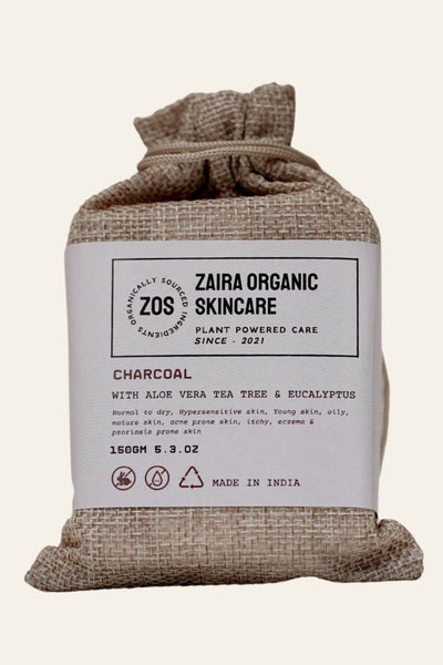 Charcoal, Aloe Vera, Tea Tree & Eucalyptus Face Cleanser Bar