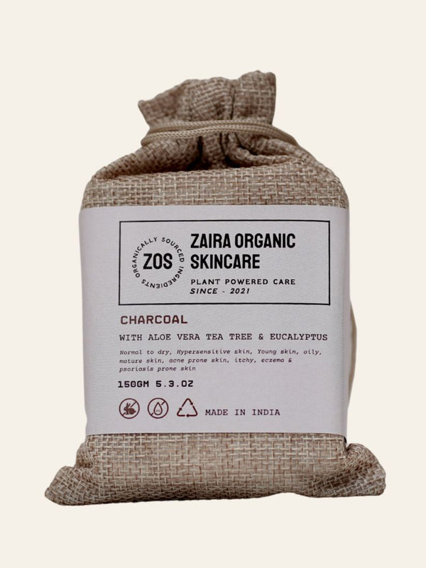 Charcoal, Aloe Vera, Tea Tree & Eucalyptus Face Cleanser Bar